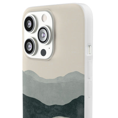 Muted Valley Vista · Lite Phone Case for iPhone ·  Green