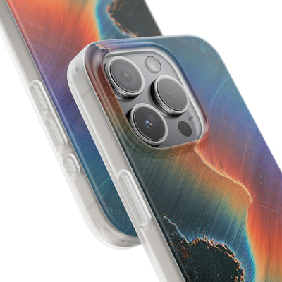 Prismatic Aura Shift · Lite Phone Case for iPhone ·  Blue