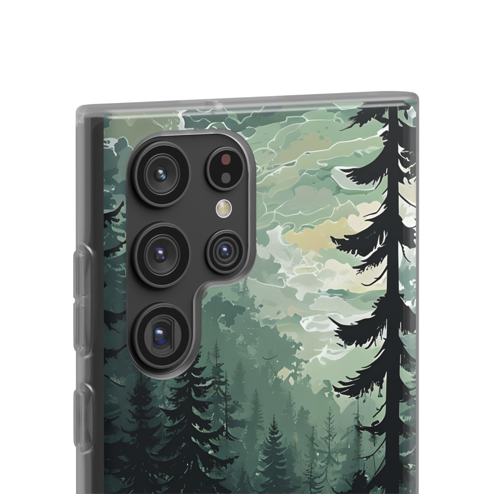 Misty Pine Shadow · Soft Handyhülle für Samsung