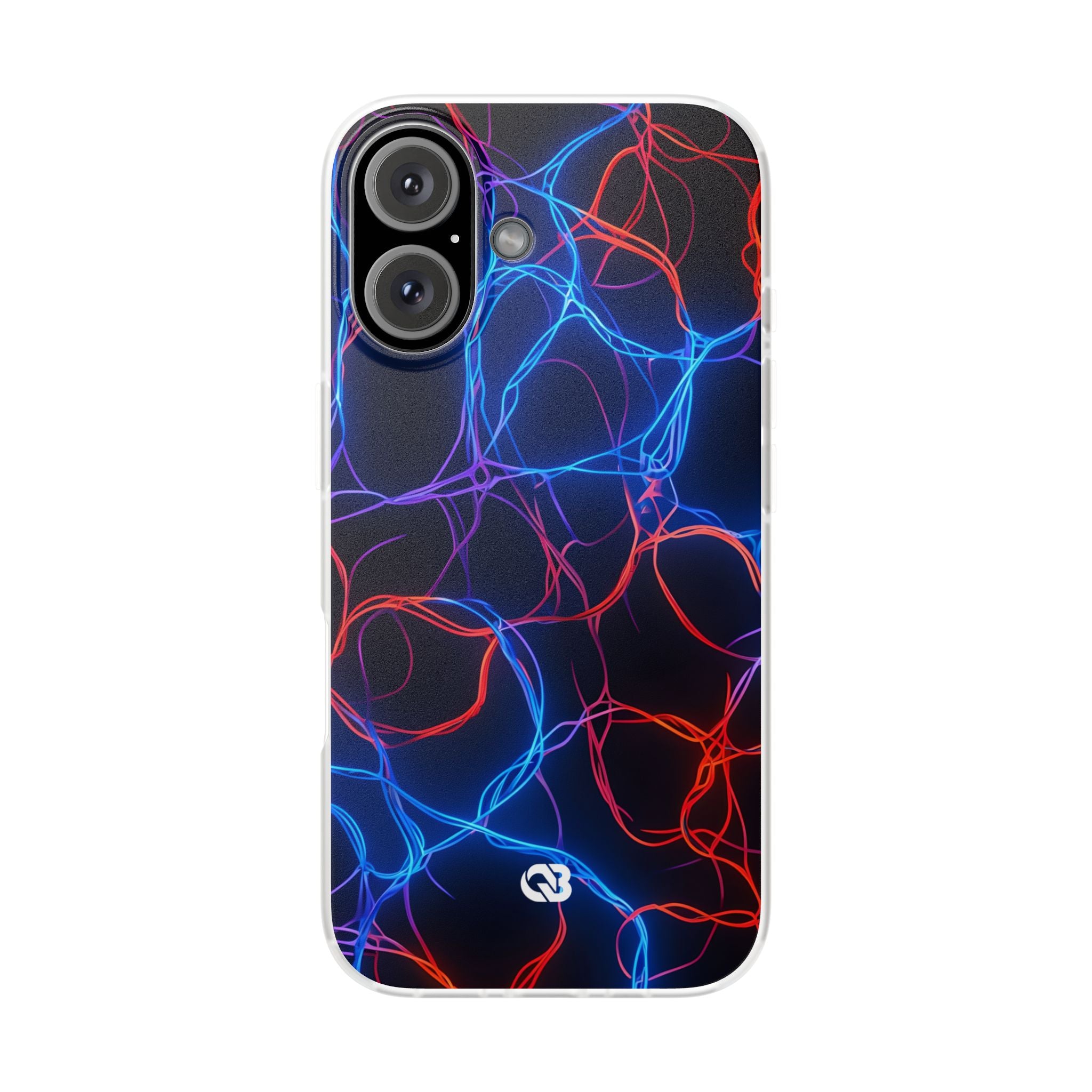 Electric Synapse Glow · Soft Handyhülle für iPhone