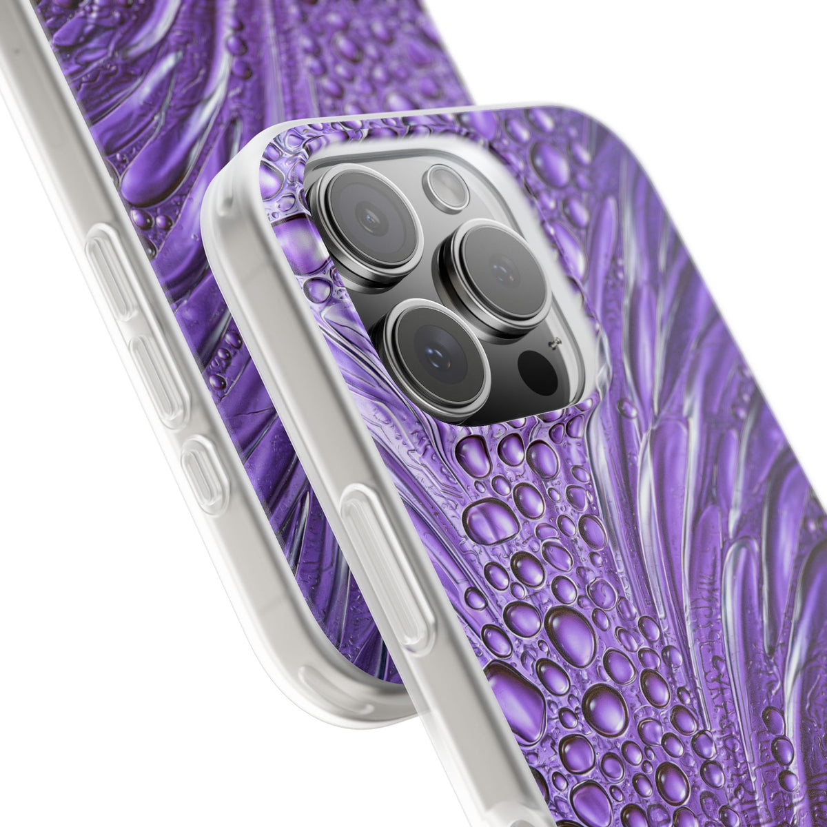 Violet Liquid Gel · Lite Phone Case for iPhone ·  Purple