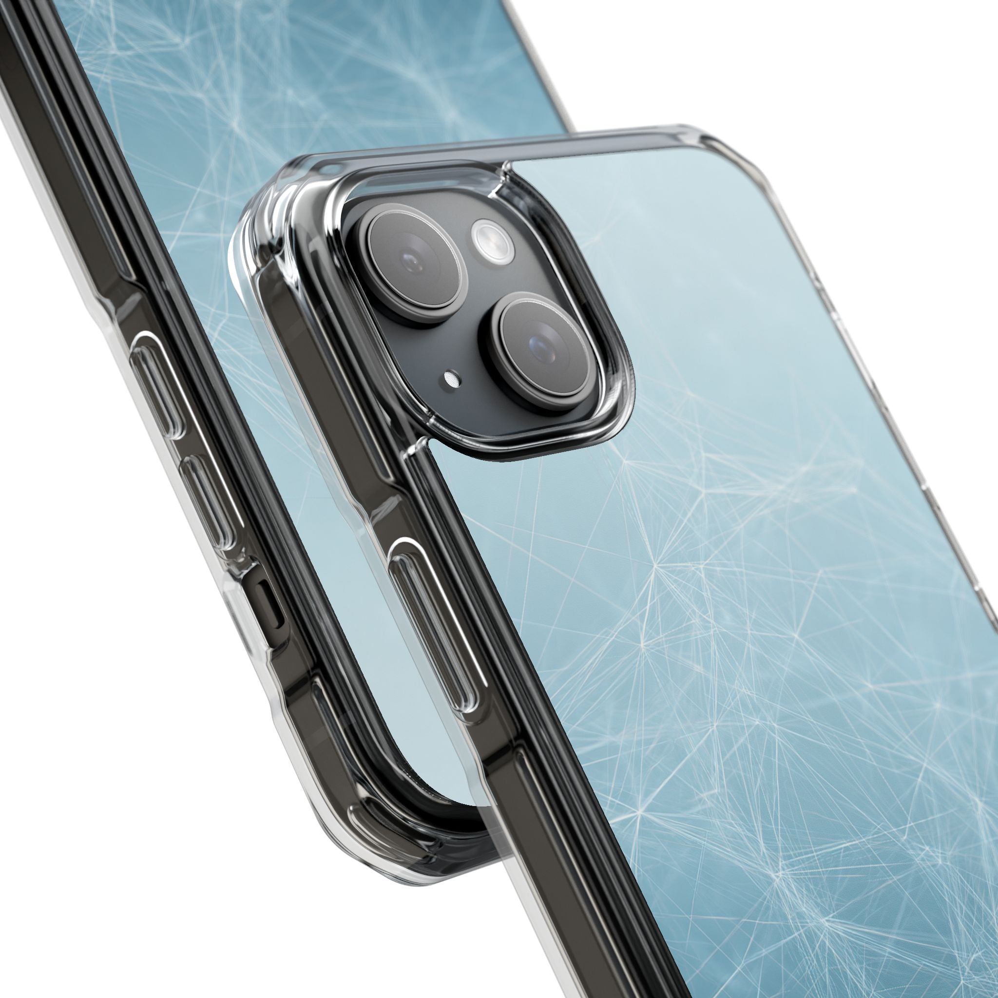 Teal Impact MagSafe Phone Case for iPhone - Arctic Digital Nexus