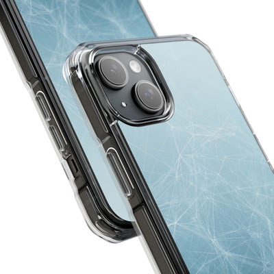 Teal Impact MagSafe Phone Case for iPhone - Arctic Digital Nexus