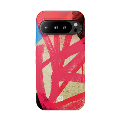 Neon Spray Tag · Tough Phone Case for Pixel ·  Pink