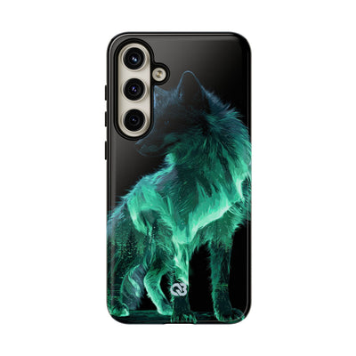 Nordic Aurora Fox · Tough Phone Case for Samsung · Teal
