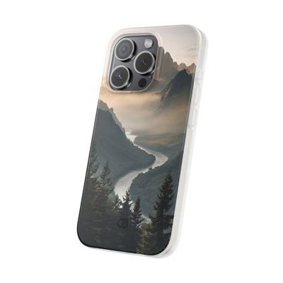 Golden Summit Valley · Soft Phone Case for iPhone