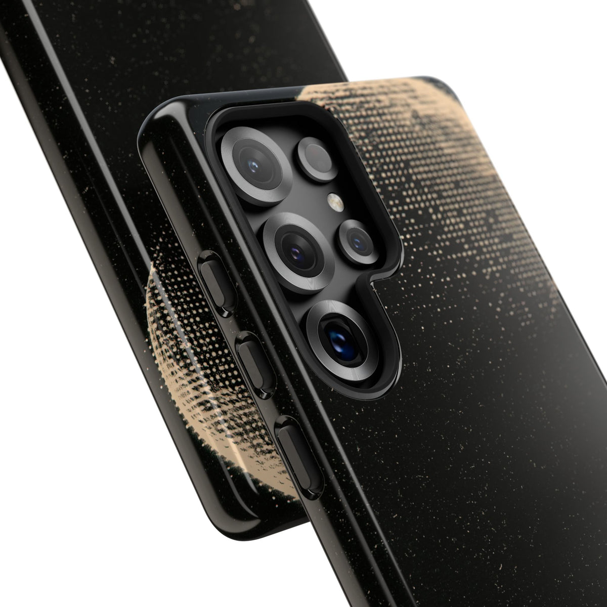 Lunar Metropolis Nocturne · Tough Phone Case for Samsung · Black