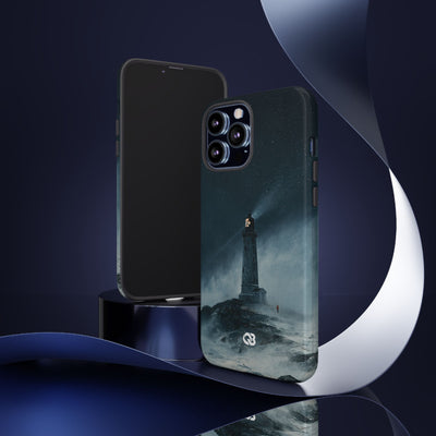 Nordic Coastal Beacon · Tough Phone Case for iPhone · Blue