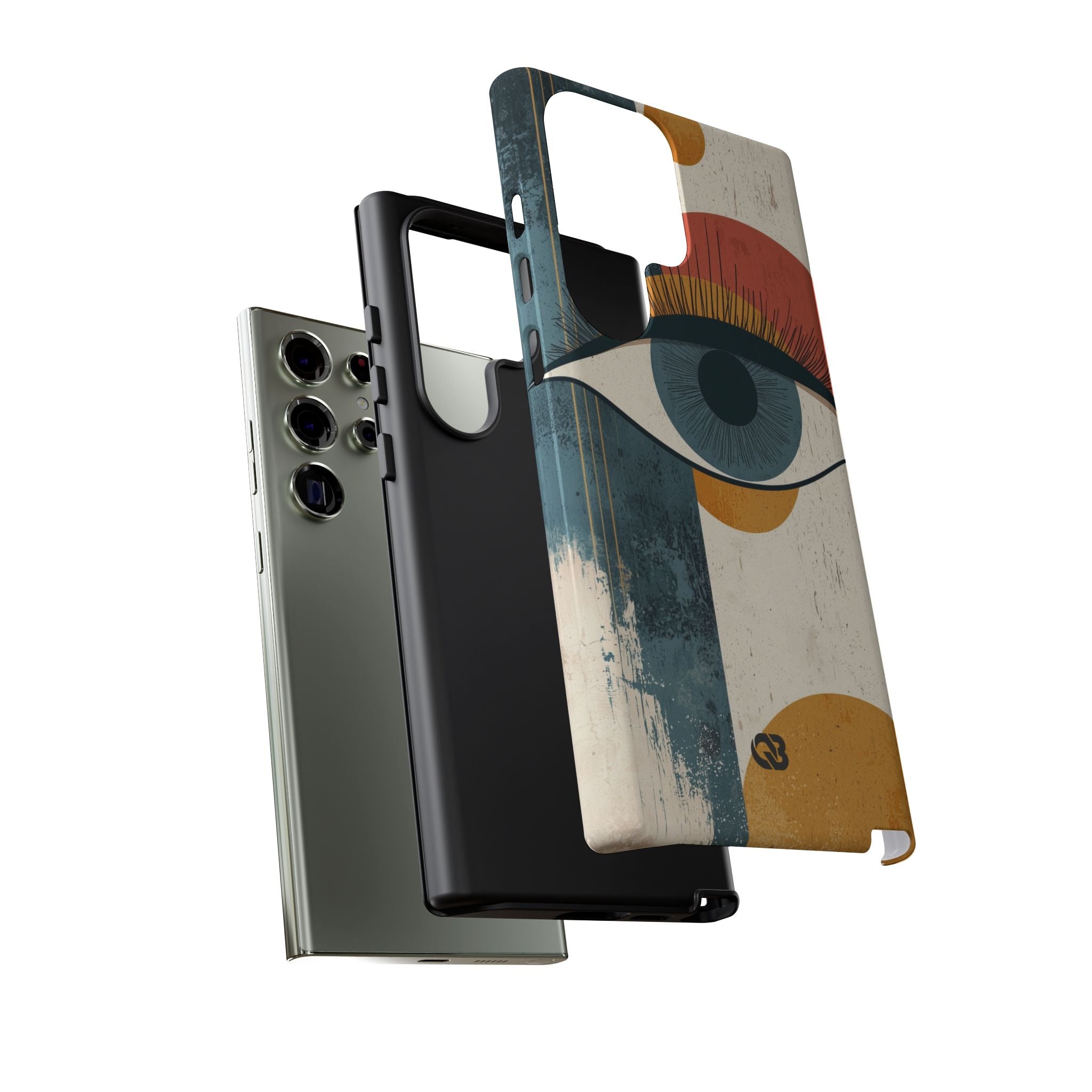 Distressed Azure Ocular · Tough Handyhülle für Samsung