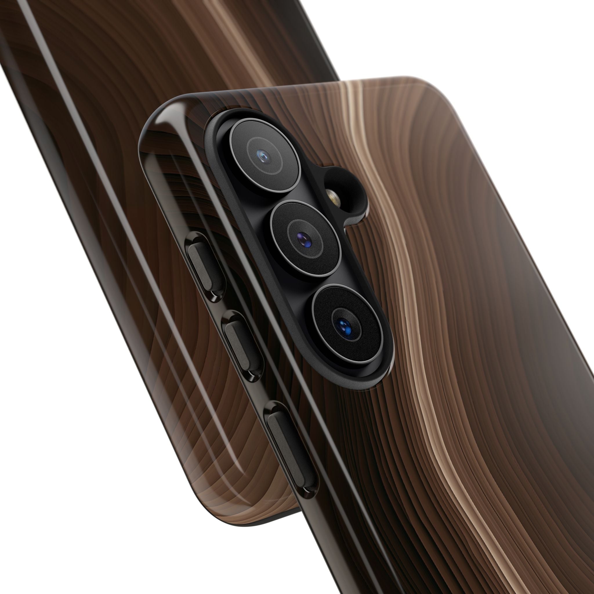 Brown Tough Phone Case for Samsung - Bronzed Canyon Relief