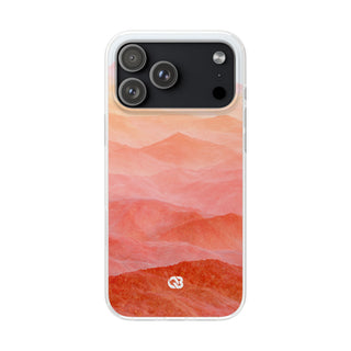 Alpenglow Ridge Vista · Lite Phone Case for iPhone ·  Orange