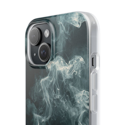 Luminescent Vapor Drift · Lite Phone Case for iPhone ·  Teal