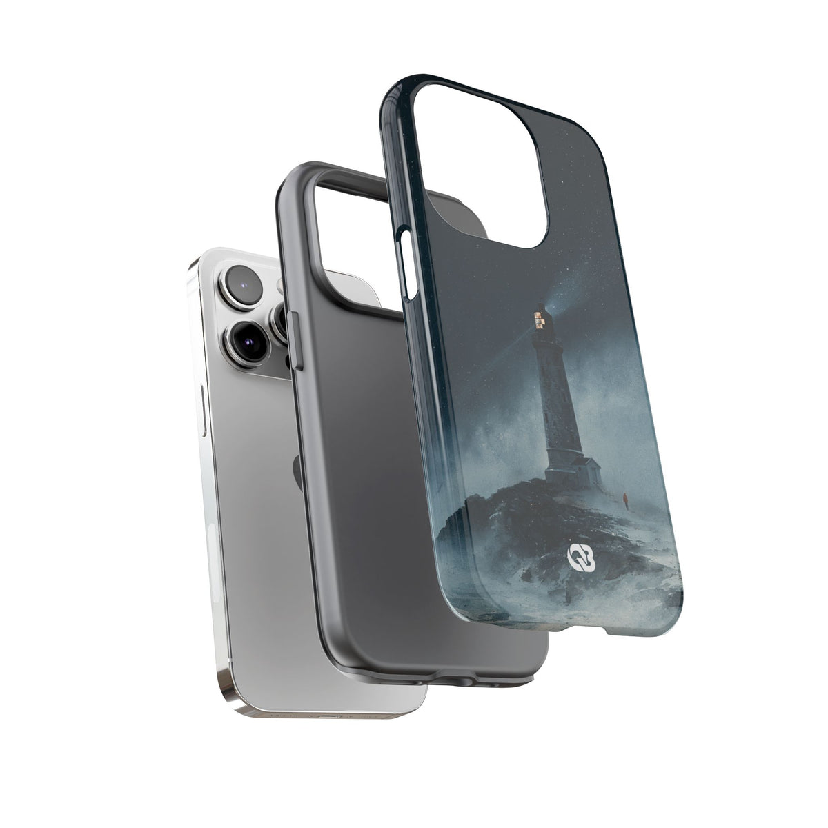 Nordic Coastal Beacon · Tough Phone Case for iPhone · Blue