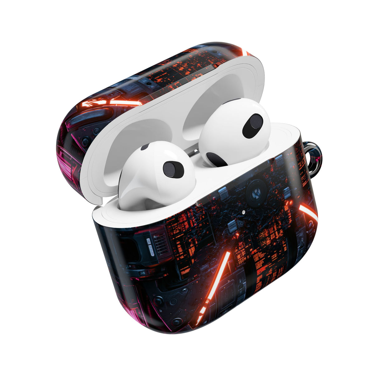 Cybernetic Reactor Core · Hard Case for AirPods & AirPods Pro · Black