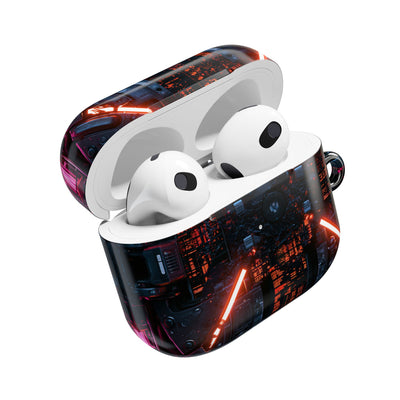 Cybernetic Reactor Core · Hard Case for AirPods & AirPods Pro · Black