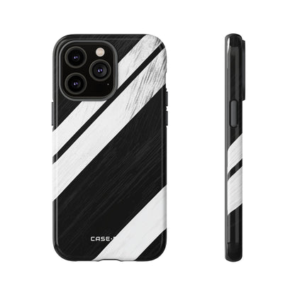 Distressed Stripe Motion iPhone 14 Pro Max Skal - Tough