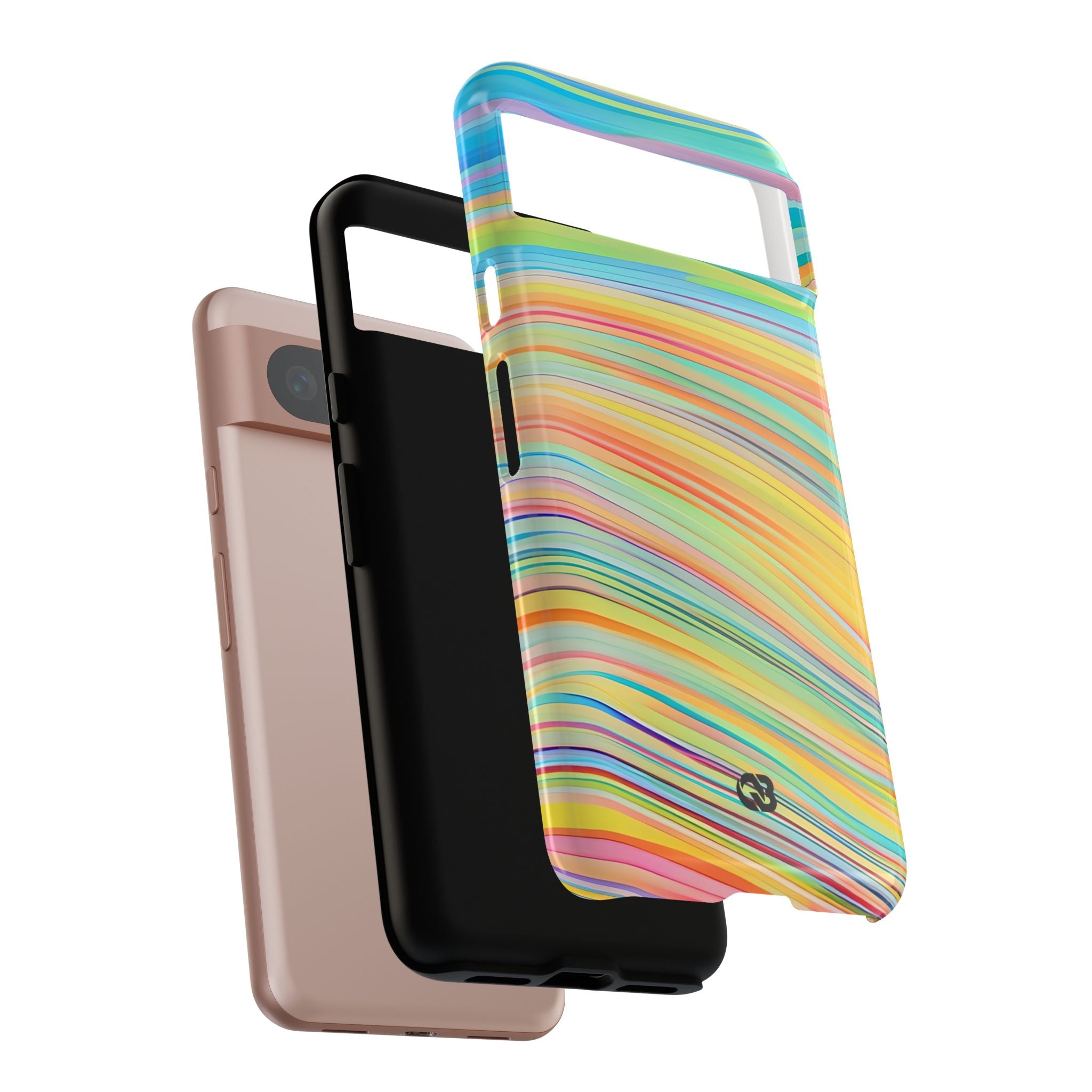 Prism Ribbon Flux · Tough Phone Case for Google Pixel