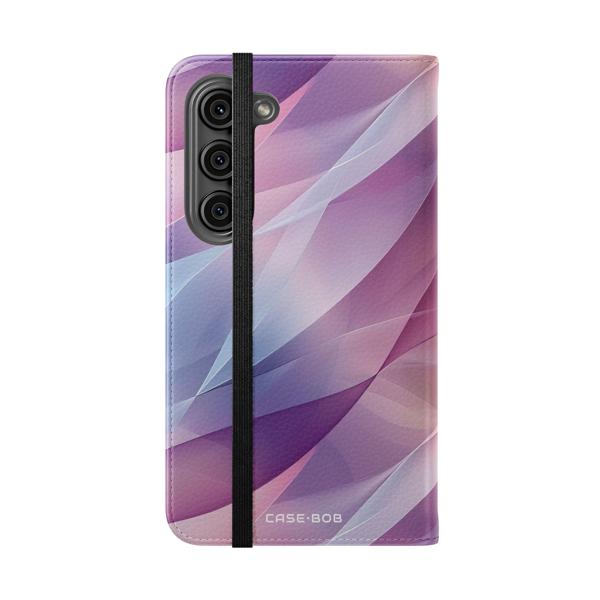 Pink Leafwave - Samsung S23 Case - Wallet