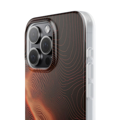 Caldera Ridge · Lite Phone Case for iPhone ·  Orange