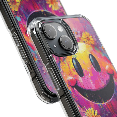 Vivid Grin Graffiti · Impact Phone Case for iPhone · Magsafe