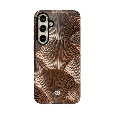 Rose Gilded Fan · Tough Phone Case for Samsung · Gold