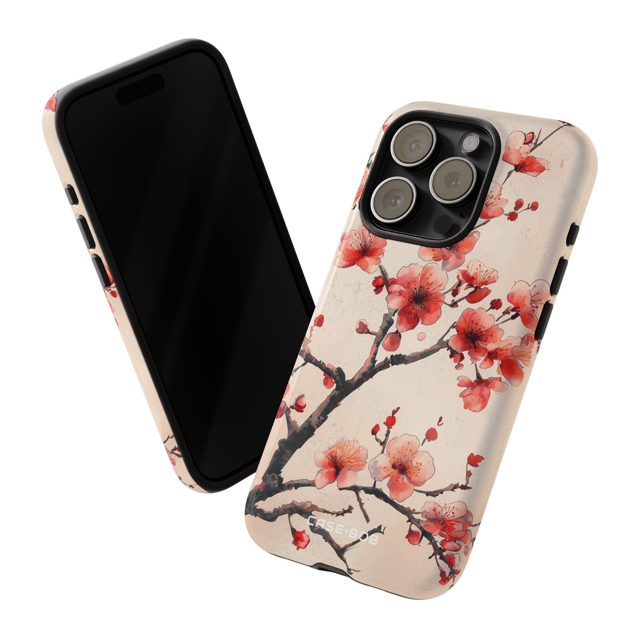 Blossom Shadow iPhone 15 Pro Case - Tough