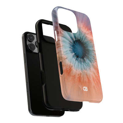 Radiant Aura Core · Tough Phone Case for iPhone · Orange