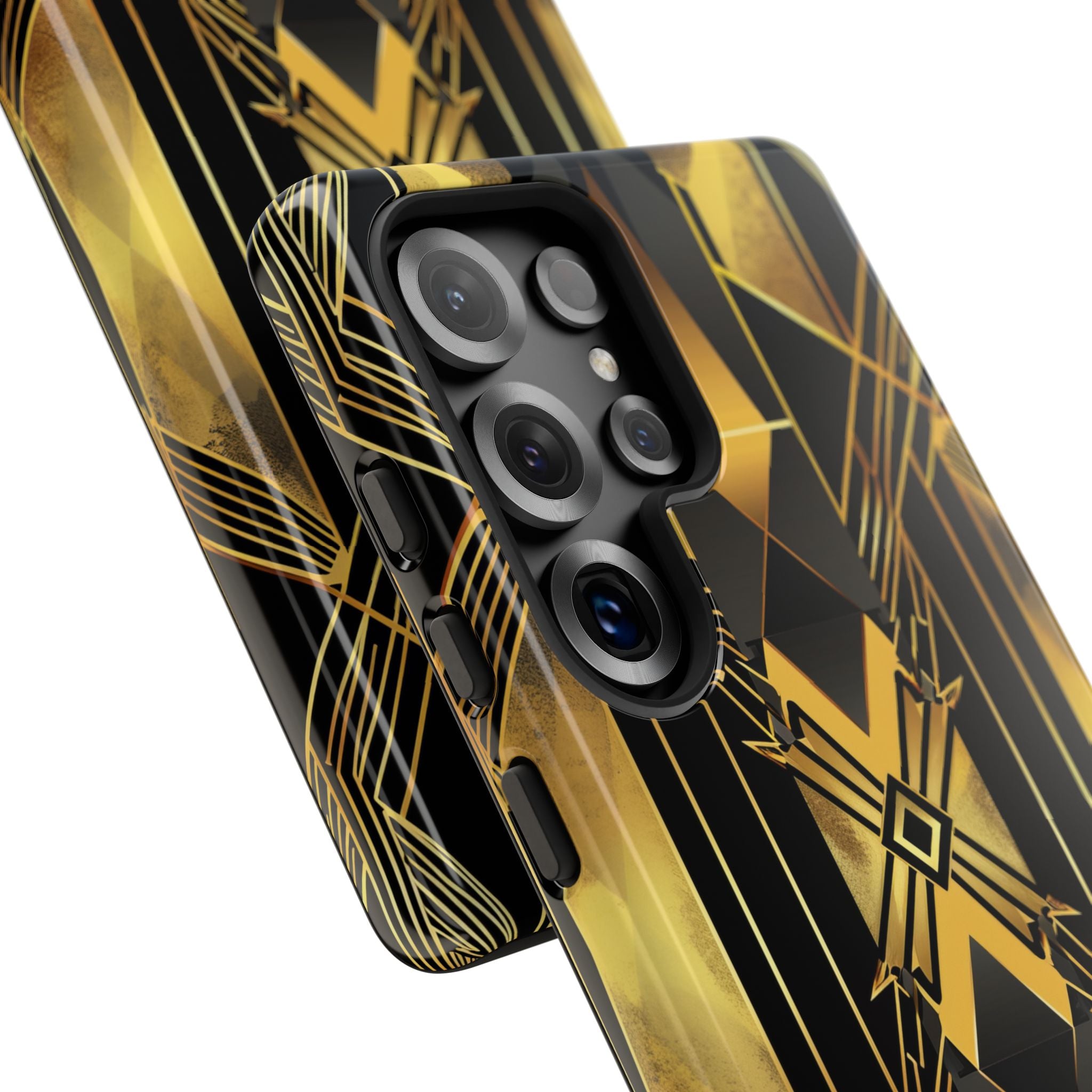 Golden Diamond Radiance Samsung S25 Ultra Case - Tough