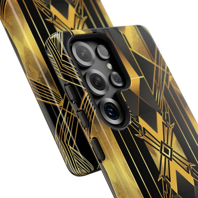 Golden Diamond Radiance Samsung S25 Ultra Case - Tough