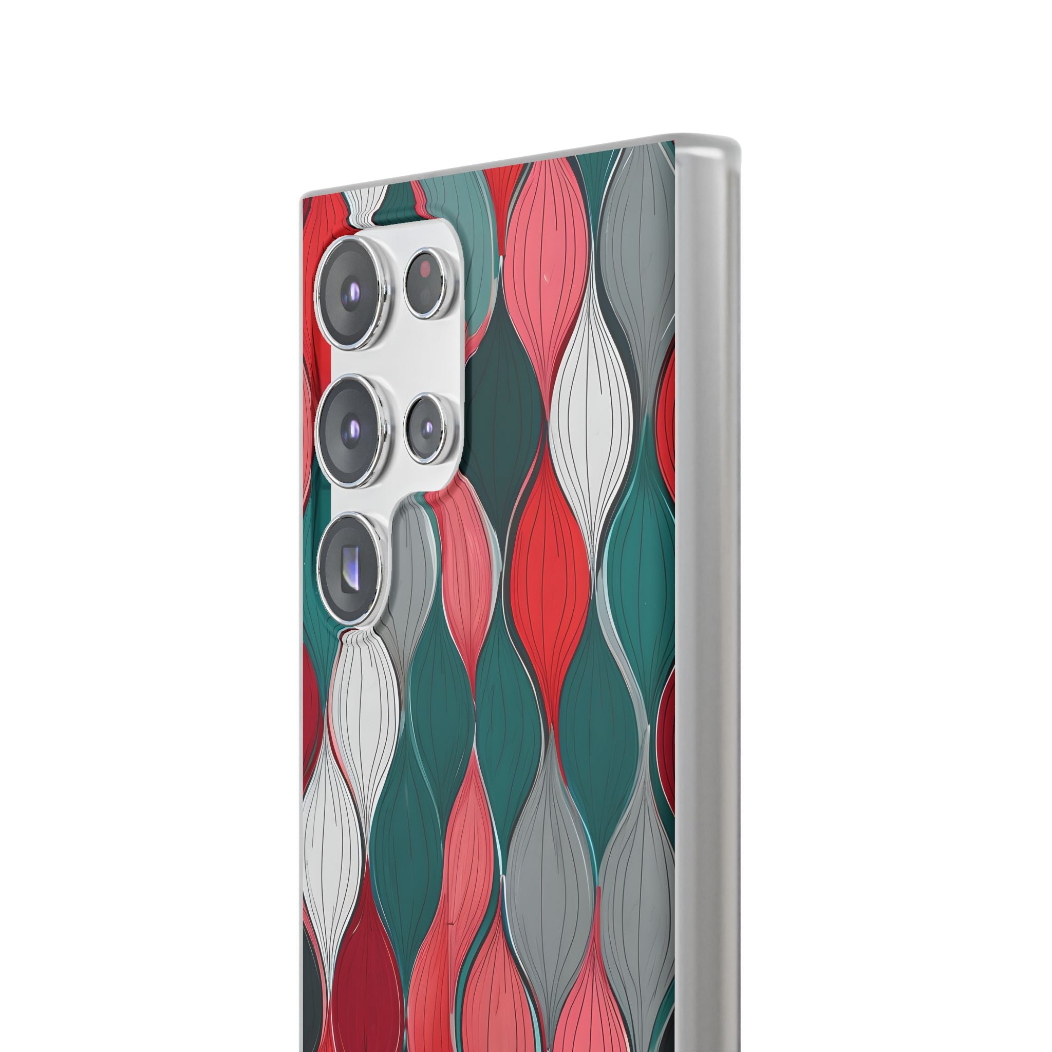 Slate Rose Ripple · Soft Phone Case for Samsung