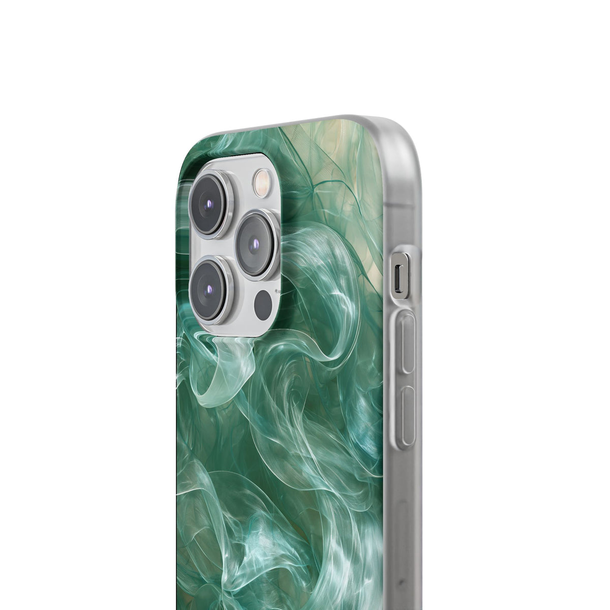Translucent Aqua Flow · Lite Phone Case for iPhone ·  Teal