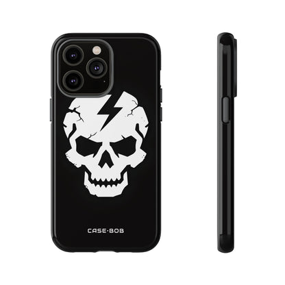 Lightning Skull iPhone 14 Pro Max Case - Tough