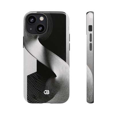 Orbital Helix · Tough Phone Case for iPhone · Black