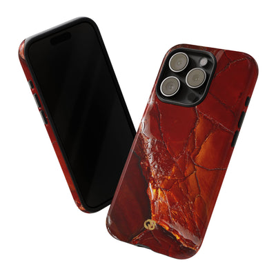 Amber Embrace · Tough Phone Case for iPhone · Brown