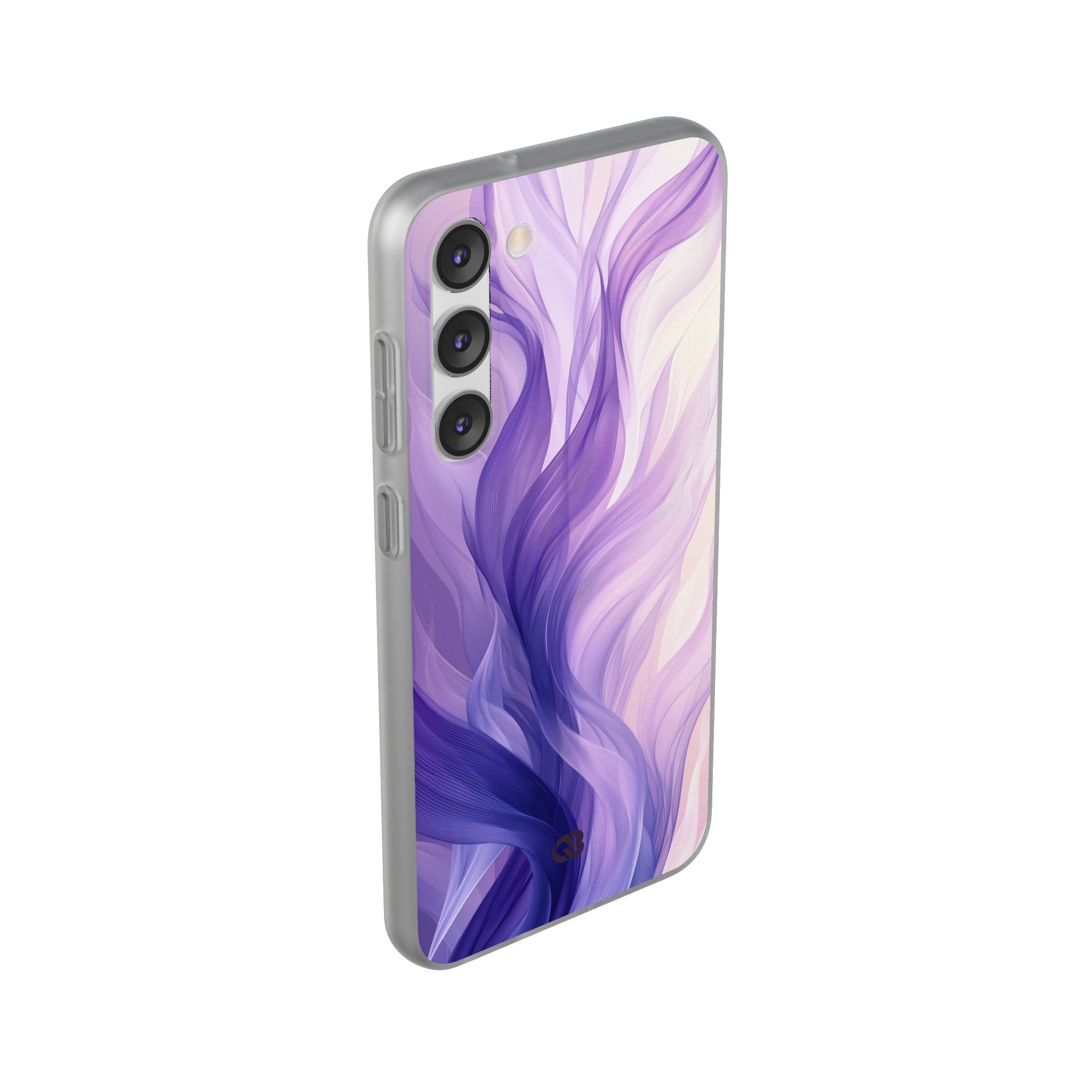 Amethyst Silk Waves · Soft Phone Case for Samsung