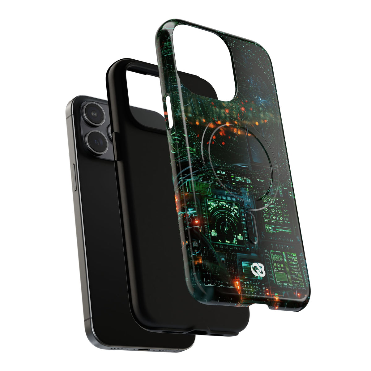 Tactical Avionics HUD · Tough 2.0 Magnetic Phone Case for iPhone · Green