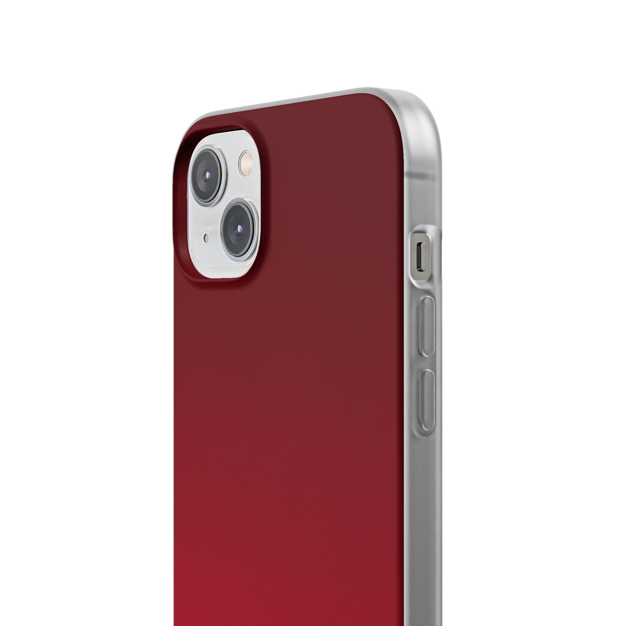 Red Lite Phone Case for iPhone - Crimson Velvet Fade