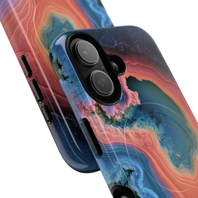 Luminous Resonance · Tough 2.0 Magnetic Phone Case for iPhone · Blue