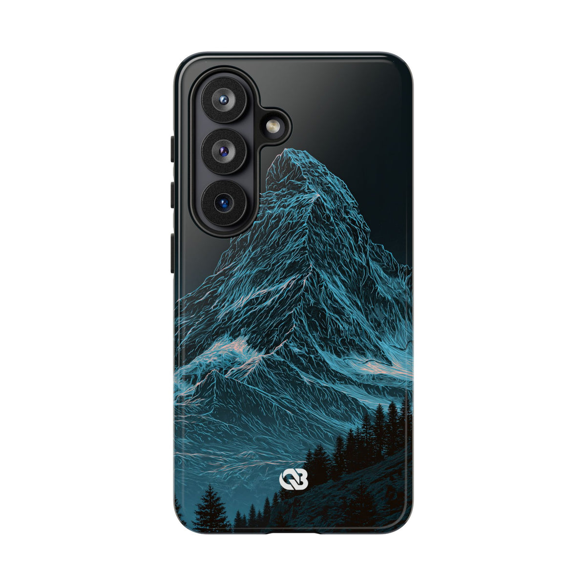 Glacial Alpine Peak · Tough Phone Case for Samsung · Blue