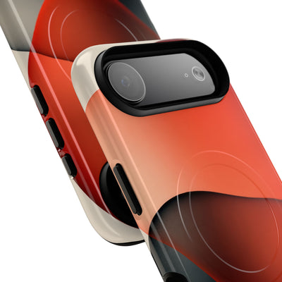 Translucent Crimson Form · Tough 2.0 Magnetic Phone Case for iPhone · Red