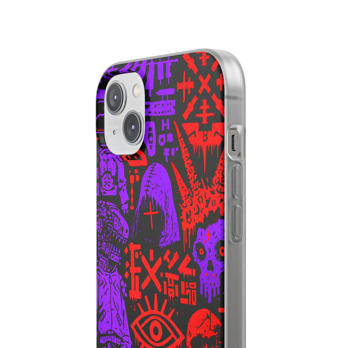 Underground Cyber Glyphs · Lite Phone Case for iPhone ·  Black