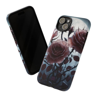 Lunar Lace Petals · Tough Coque de téléphone pour iPhone