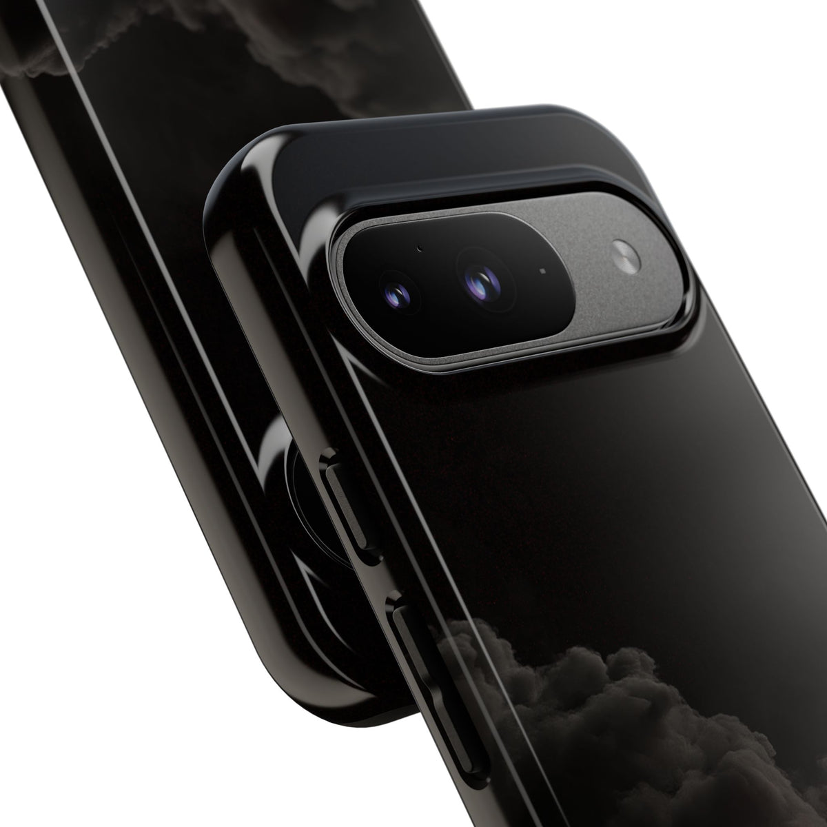 Crimson Fog Void · Tough Phone Case for Pixel ·  Black