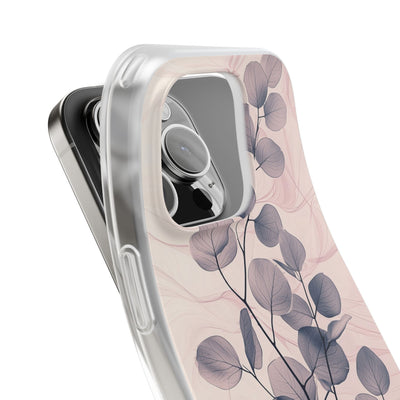 Ethereal Indigo Eucalyptus · Soft Phone Case for iPhone