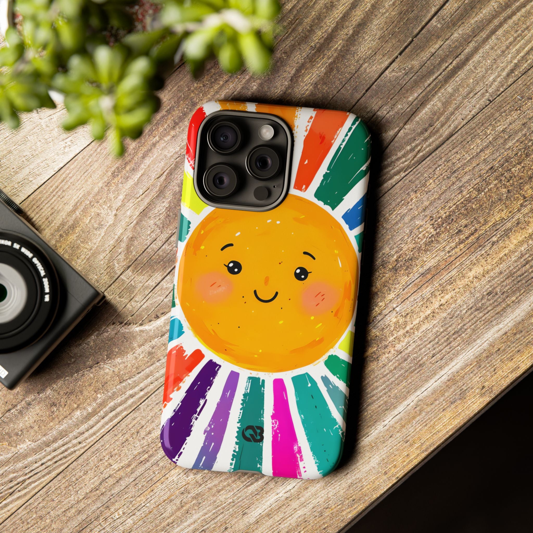 Vibrant Solar Smile · Tough Phone Case for iPhone