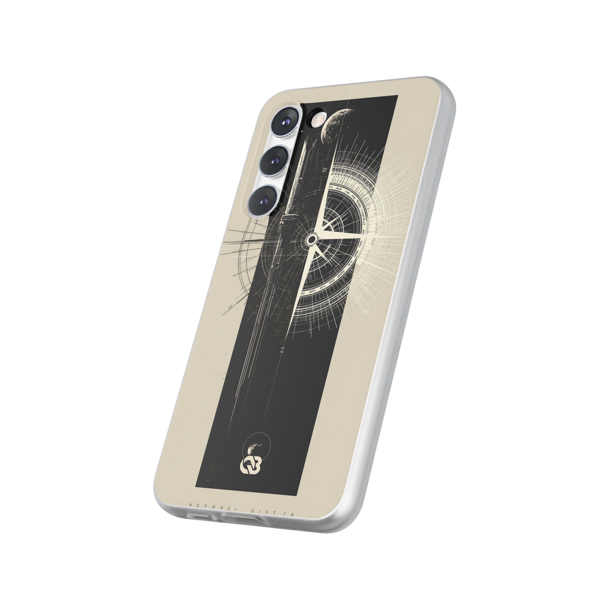 Beige Lite Phone Case for Samsung - Zenith Vector Spire