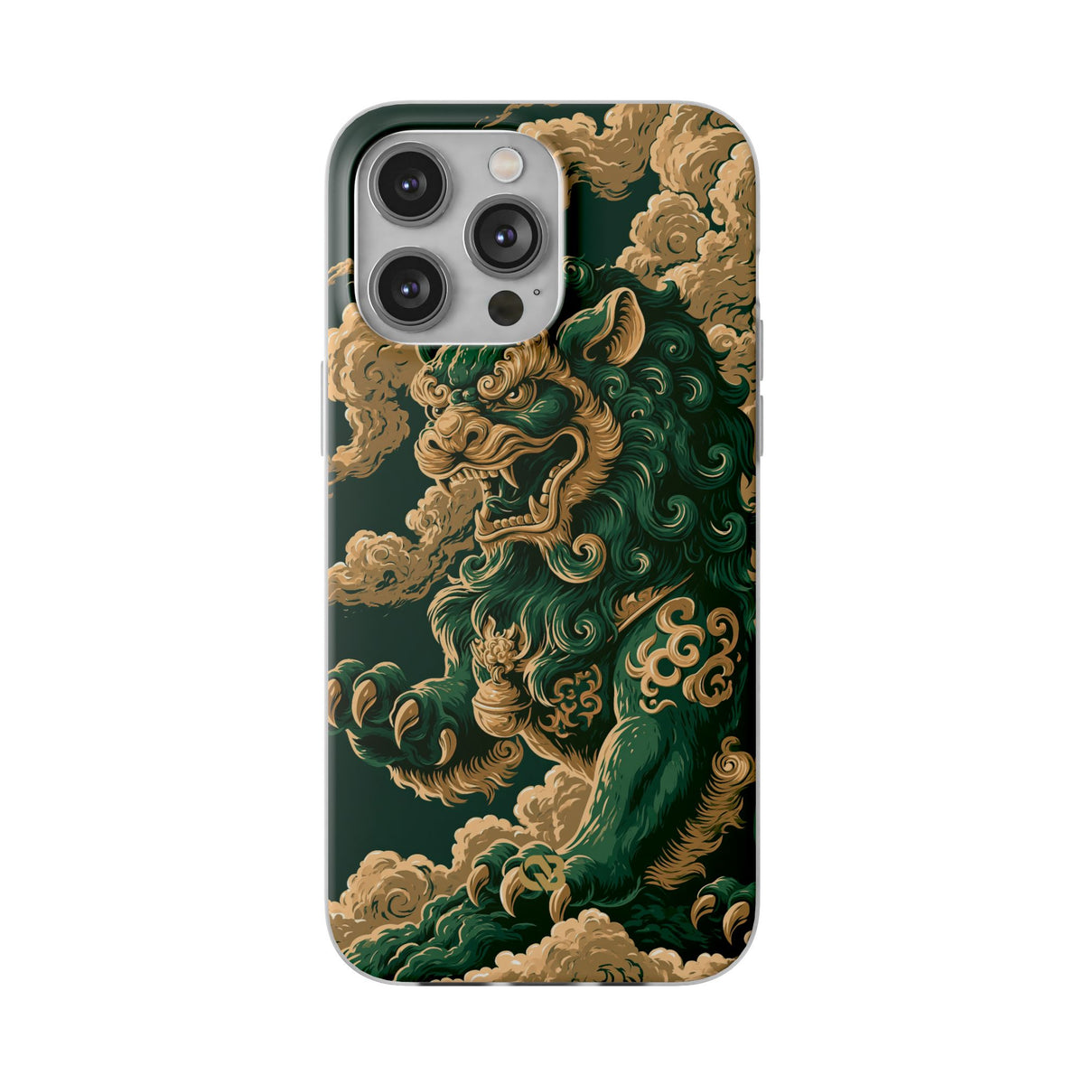 Imperial Guardian Lion · Lite Phone Case for iPhone ·  Green