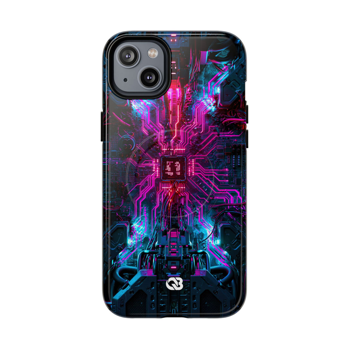 Neural Circuit Core · Tough 2.0 Magnetic Phone Case for iPhone · Black