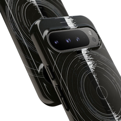 Black Tough Phone Case for Google Pixel - Obsidian Orbital Signal