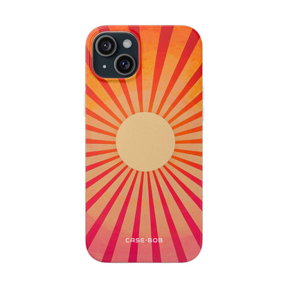 Sunburst Radiance iPhone 15 Plus Case - Soft
